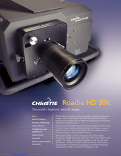 Christie Roadie HD+30K Specifications