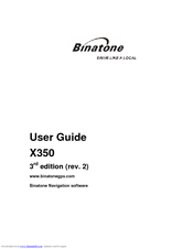Binatone X350 User Manual