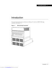 Cisco Edge Concentrator MGX 8220 Introduction Manual