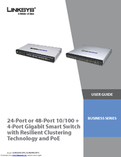 Cisco Linksys SLM224G4PS User Manual
