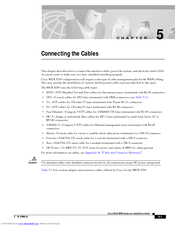 Cisco MGX 8260 Connecting Manual