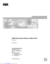 Cisco VPN Client User Manual