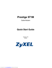 ZyXEL Communications PRESTIGE 971M -  V3.70 Quick Start Manual