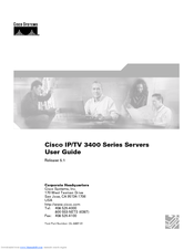 Cisco IP/TV 3400 Series User Manual