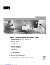 Cisco Catalyst 3750E-48PD-F Getting Started Manual