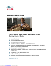 Cisco Catalyst Blade Switch 3120 Getting Started Manual