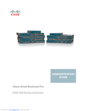 Cisco ESW-540-8P - ESW 8 Port 10/100/1000 PoE Switch Manuals | ManualsLib