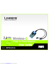 Cisco Linksys WBP54G User Manual