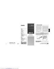 Clarion DB415 Owner's Manual