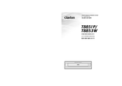 Clarion TB853W Owner's Manual & Installation Manual