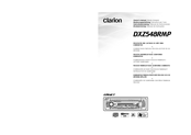 Clarion DXZ548RMP Owner's Manual