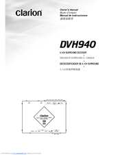 Clarion DVH940 Owner's Manual