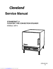 Cleveland Steamcraft III CET-8 Service Manual