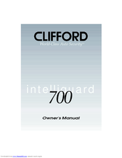 Clifford intelliguard 700 Owner's Manual