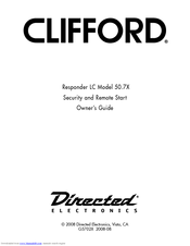 Clifford Responder LC 50.7X Owner's Manual