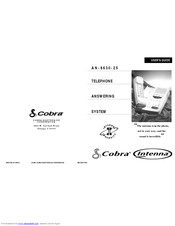Cobra antenna AN - 8630 - 25 User Manual