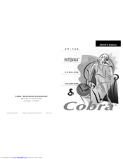 Cobra Intenna CP-72 Owner's Manual