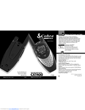 Cobra microTALK CXT400 Owner's Manual