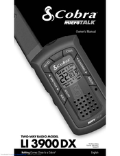 Cobra microTALK LI3900-DX Owner's Manual