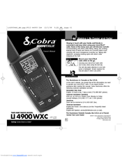 Cobra LI 4900WXC Owner's Manual