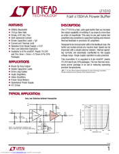 Linear LT1010 Owner's Manual