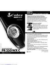 Cobra microTALK PR250WX C Owner's Manual