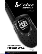 Cobra microTALK PR 260 WXC Owner's Manual