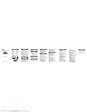 Coby CD-RA145 Instruction Manual