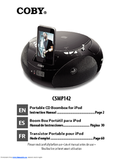 Coby CSMP142BLK Instruction Manual