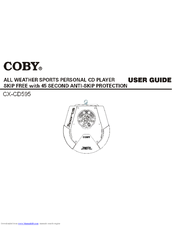 Coby COBY CXCD595 User Manual