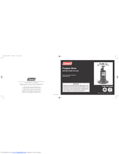 Coleman 5432 Series Instructions For Use Manual