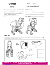 Combi Select DK-5 4050 Series Instruction Manual