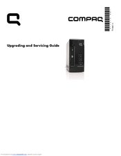 Compaq Presario SR5900 - Desktop PC Upgrade And Service Manual