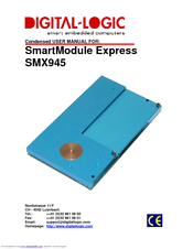 DIGITAL-LOGIC SmartModule Express SMX945 User Manual
