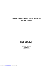 HP Visualize c240 Owner's Manual