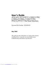 HP vf17 User Manual