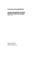 Compaq StorageWorks 120186-B21 Installation Manual