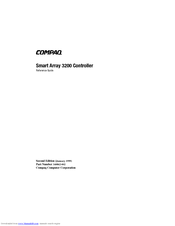 Compaq Presario 3200 Series Reference Manual