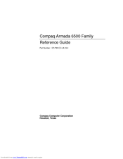 Compaq Armada 6500 Reference Manual