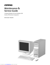 Compaq Deskpro EX C633 Maintenance & Service Manual