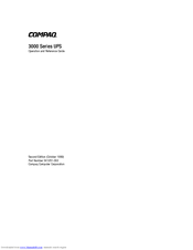 Compaq 3000 Series Operation And Reference Manual
