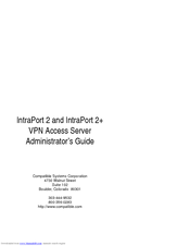 Compatible Systems INTRAPORT 2 Administrator's Manual