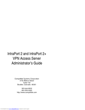 Compatible Systems IntraPort 2+ Administrator's Manual