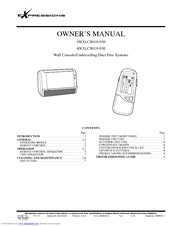 Expressions 38CS018-030 Owner's Manual
