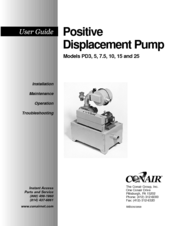 Conair PD25 User Manual
