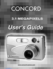 Concord Camera 3.1 Megapixels Digital Camera User Manual