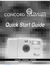 Concord Camera Eye Q Duo 1.3 Mega Pixels Camera Quick Start Manual