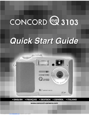 Concord Camera Eye-Q 3103 Quick Start Manual