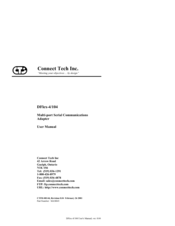 Connect Tech DFlex-4/104 User Manual