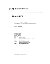 Connect Tech Titan/cPCI User Manual